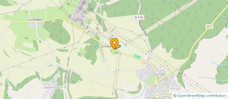 localisation de l'entreprise LE 5EME AS  SOMBERNON