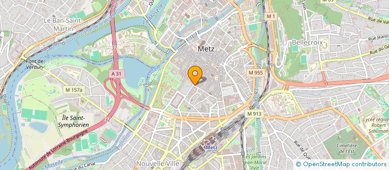 localisation de l'entreprise LE 5EME QUART D'HEURE  METZ