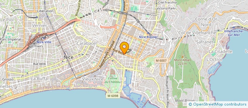 localisation de l'entreprise LE 6 à NICE