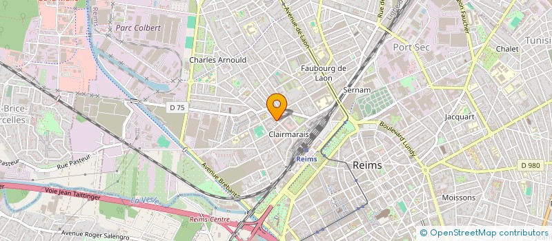 localisation de l'entreprise LE 6 à REIMS