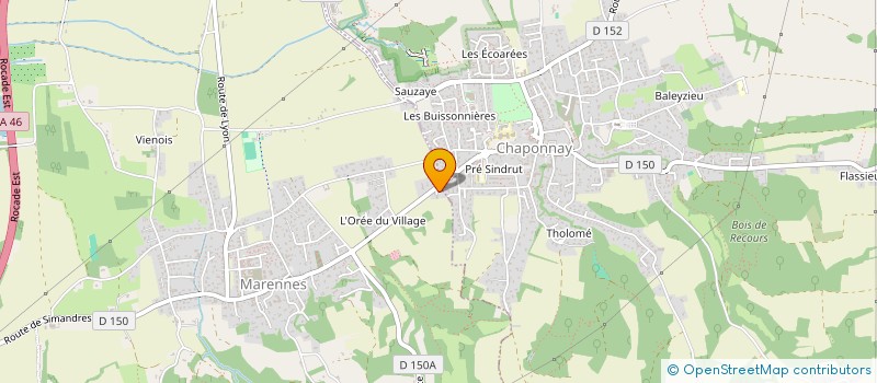 localisation de l'entreprise LE 6 PRAIRIAL  MARENNES