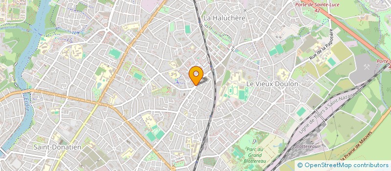 localisation de l'entreprise LE 60B à NANTES
