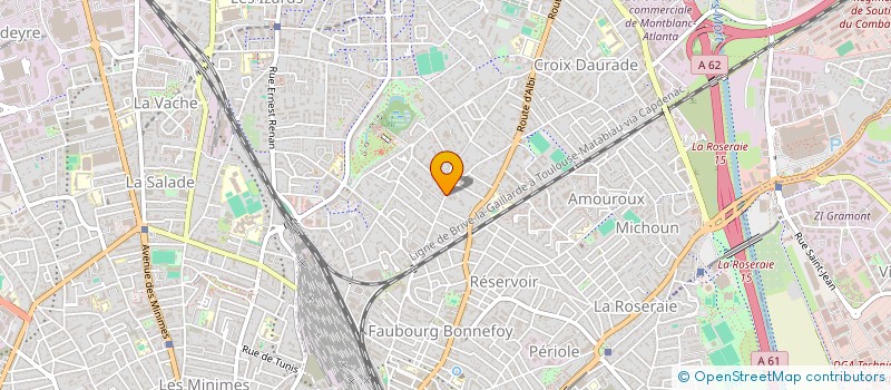 localisation de l'entreprise LE 61 à TOULOUSE