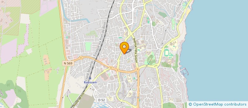 localisation de l'entreprise LE 61.8  ISTRES