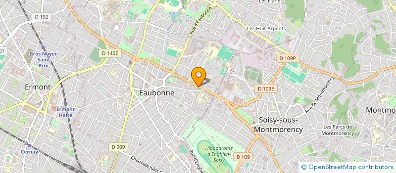 localisation de l'entreprise LE 61 à EAUBONNE