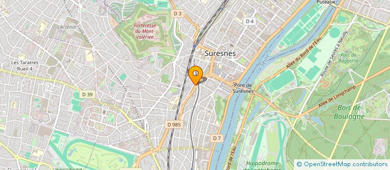 localisation de l'entreprise LE 66 à SURESNES