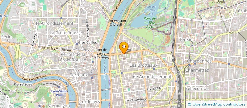 localisation de l'entreprise LE 6IEME CHAUD à LYON