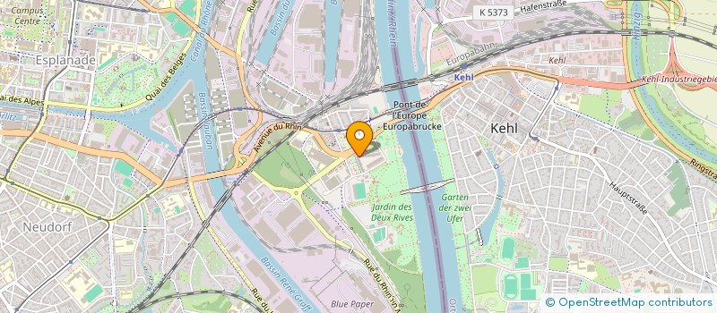 localisation de l'entreprise LE 7.17  STRASBOURG