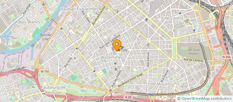 localisation de l'entreprise LE 7 à LILLE