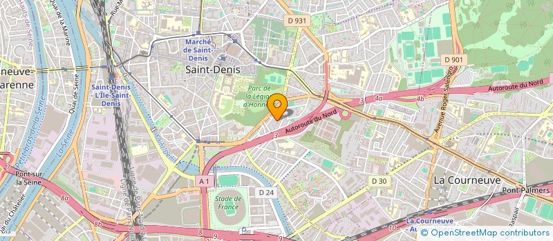 localisation de l'entreprise LE 7 COUPDEMAIN à SAINT-DENIS