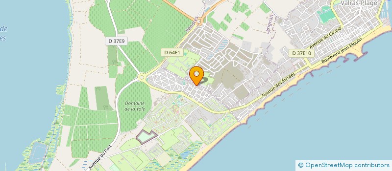 localisation de l'entreprise LE 7 DALI  VENDRES