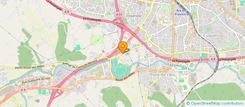 localisation de l'entreprise LE 715  AIX-EN-PROVENCE