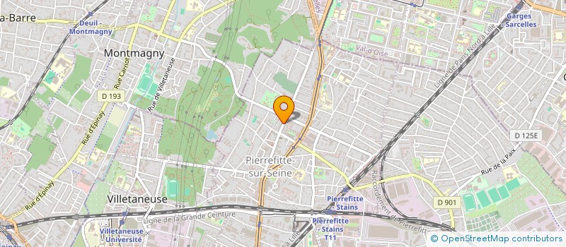 localisation de l'entreprise LE 79 à PIERREFITTE-SUR-SEINE