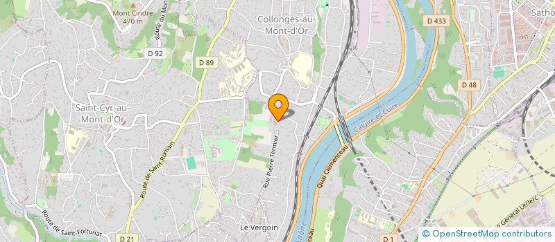 localisation de l'entreprise LE 7EME ART  COLLONGES-AU-MONT-D'OR