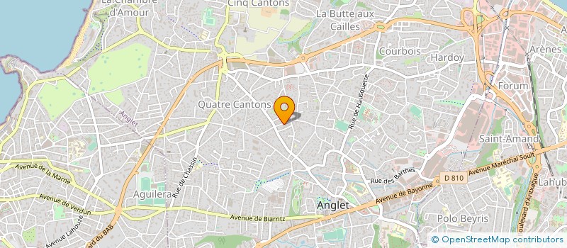 localisation de l'entreprise LE 7EME CERCLE  ANGLET