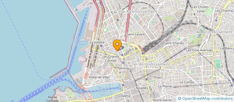 localisation de l'entreprise LE 7EME CONTINENT à MARSEILLE