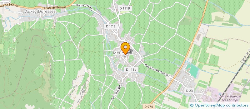 localisation de l'entreprise LE 7EME PECHE à MEURSAULT