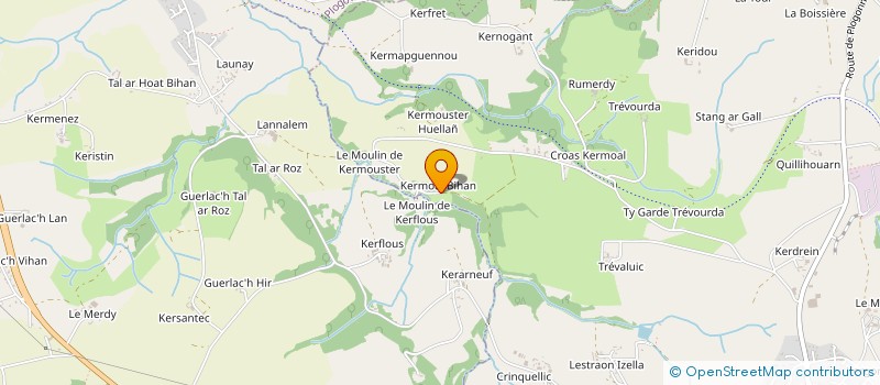 localisation de l'entreprise LE 7EME PH ART  GUENGAT