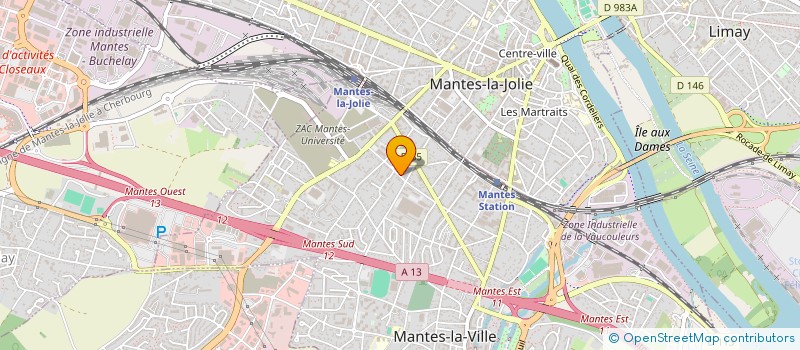 localisation de l'entreprise LE 7K à MANTES-LA-VILLE