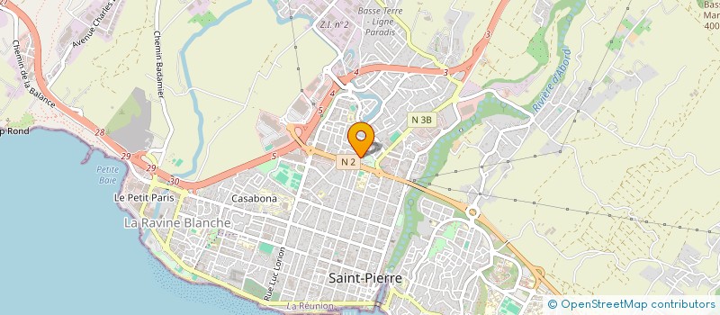 localisation de l'entreprise LE 8 à SAINT-PIERRE