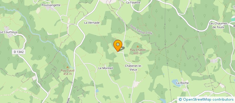 localisation de l'entreprise LE 8 à SAINT-SILVAIN-SOUS-TOULX