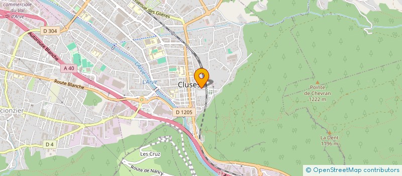 localisation de l'entreprise LE 8 MAI à CLUSES