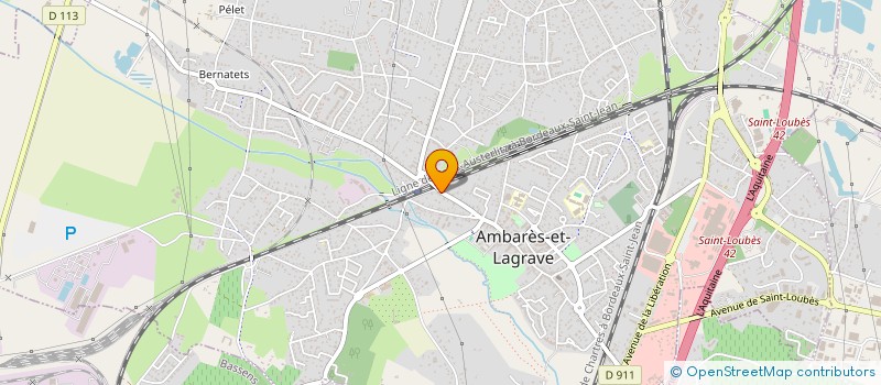 localisation de l'entreprise LE 8 POOL à AMBARES-ET-LAGRAVE