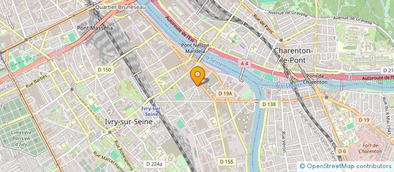 localisation de l'entreprise LE 801 à IVRY-SUR-SEINE