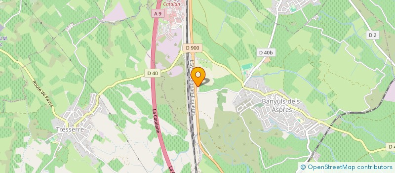 localisation de l'entreprise LE 81 85  TROUILLAS