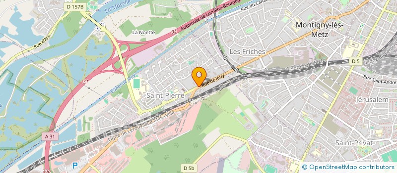 localisation de l'entreprise LE 83  MOULINS-LES-METZ