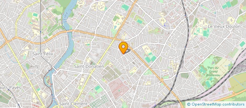 localisation de l'entreprise LE 88 à NANTES