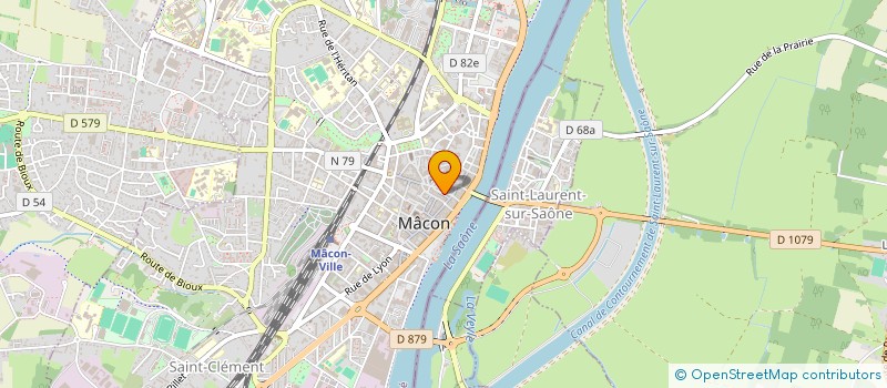 localisation de l'entreprise LE 88 à MACON