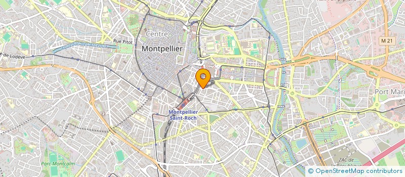 localisation de l'entreprise LE 8EME ART à MONTPELLIER