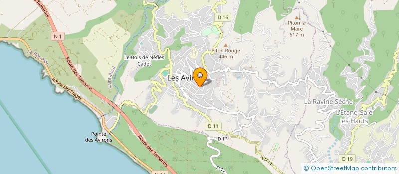 localisation de l'entreprise LE 8EME CONTINENT  LES AVIRONS