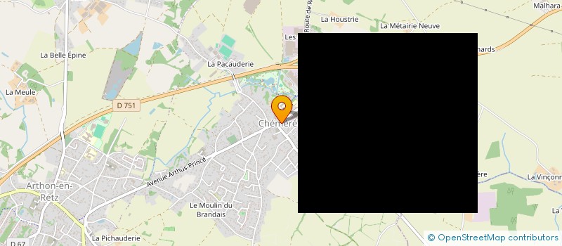 localisation de l'entreprise LE 90  CHAUMES-EN-RETZ