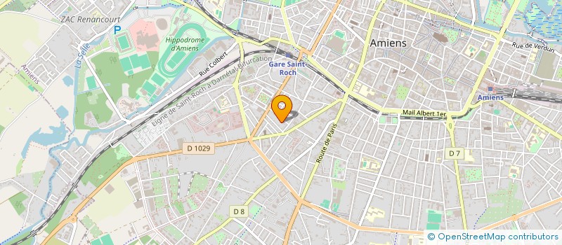 localisation de l'entreprise LE à AMIENS