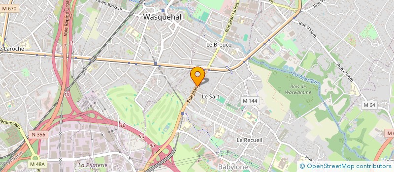 localisation de l'entreprise LE 911  VILLENEUVE-D'ASCQ