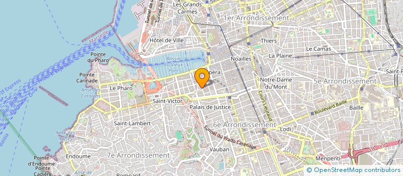 localisation de l'entreprise LE 92 à MARSEILLE