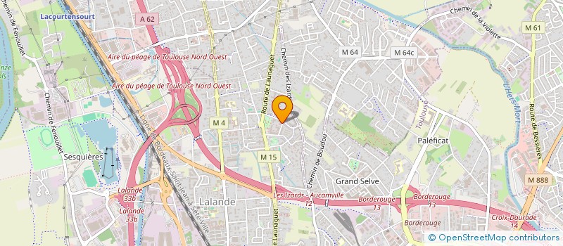 localisation de l'entreprise LE 976  TOULOUSE