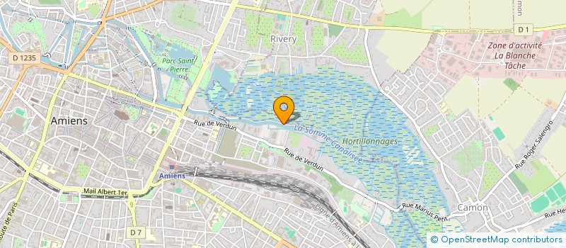 localisation de l'entreprise LE 99 à AMIENS