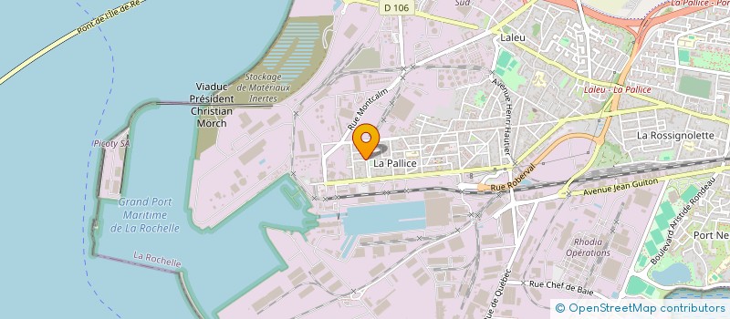 localisation de l'entreprise LE 9EME REVE SAS à LA ROCHELLE