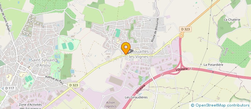 localisation de l'entreprise LE ARA ROUGE DE MARIUS à VERRIERES-EN-ANJOU