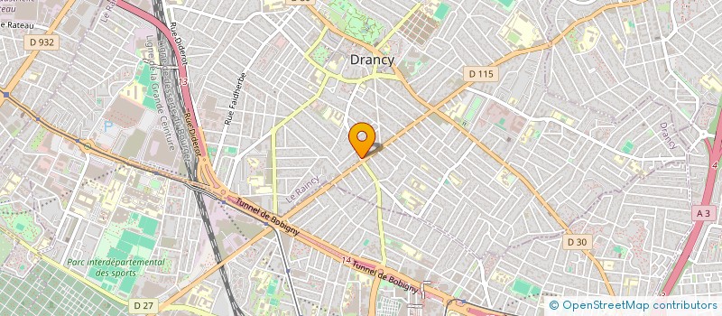 localisation de l'entreprise LE AS à DRANCY