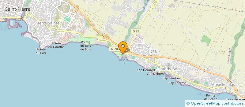 localisation de l'entreprise LE B18 à SAINT-PIERRE