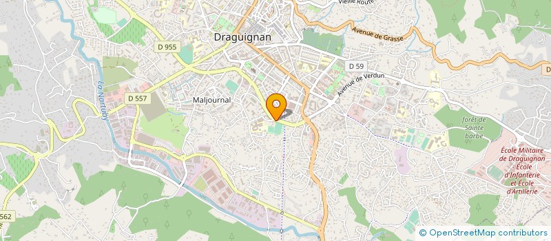 localisation de l'entreprise LE BABY CLUB  DRAGUIGNAN