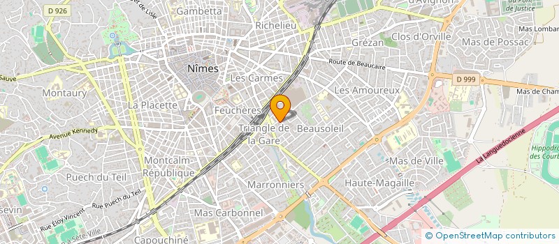 localisation de l'entreprise LE BABYLONE  NIMES