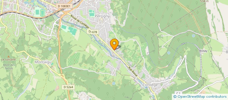 localisation de l'entreprise LE BACCARA SARL  PERRIGNY