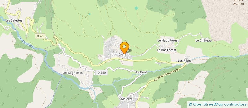 localisation de l'entreprise LE BACHIBOUZOUK  EMBRUN