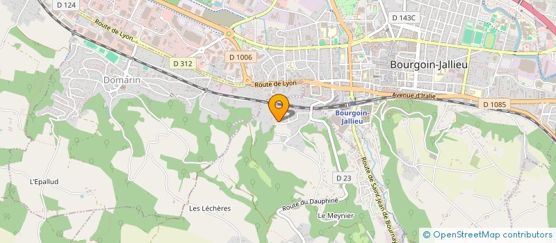 localisation de l'entreprise LE BACHOLET  MAUBEC