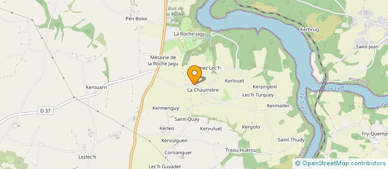 localisation de l'entreprise LE BADEZET ARHTUR  PLOEZAL